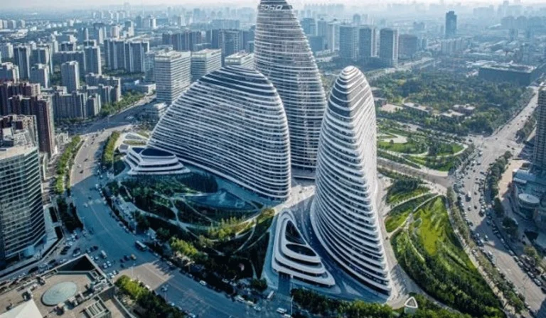 Wangjing SOHO, Ikon Modern Dan Simbol Arsitektur Futuristik Beijing
