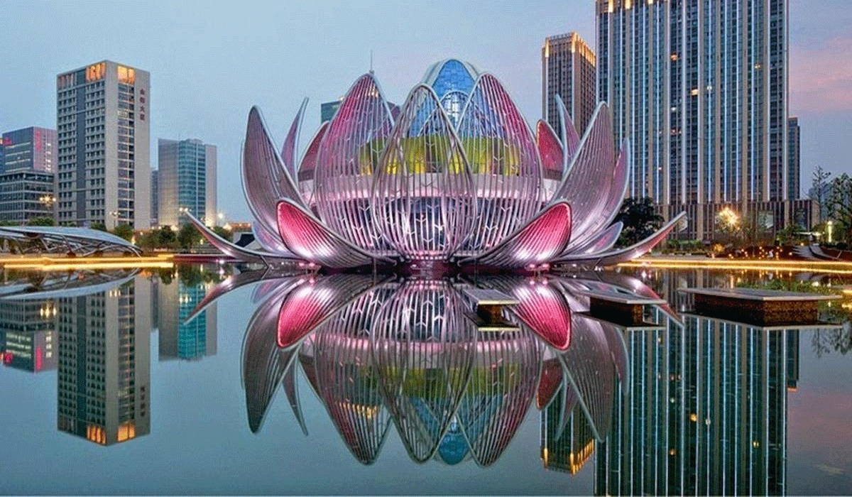 Gedung Teratai China: Keajaiban Arsitektur Yang Menginspirasi Dunia
