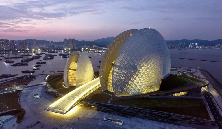 Zhuhai Opera House, Kemegahan Arsitektur Mutiara Di Tepi Laut China